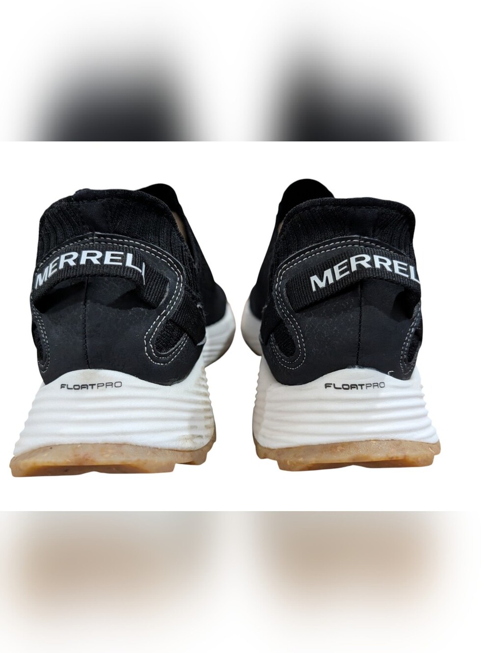 Merrell Embark Moc Slip On Sneakers Mens Size 8 W Wide Black Vibram Walking - Picture 9 of 12